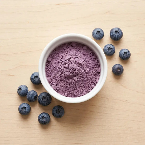 aliments riches en anthocyanes, ube, myrtilles