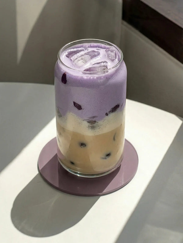 Ube latte café